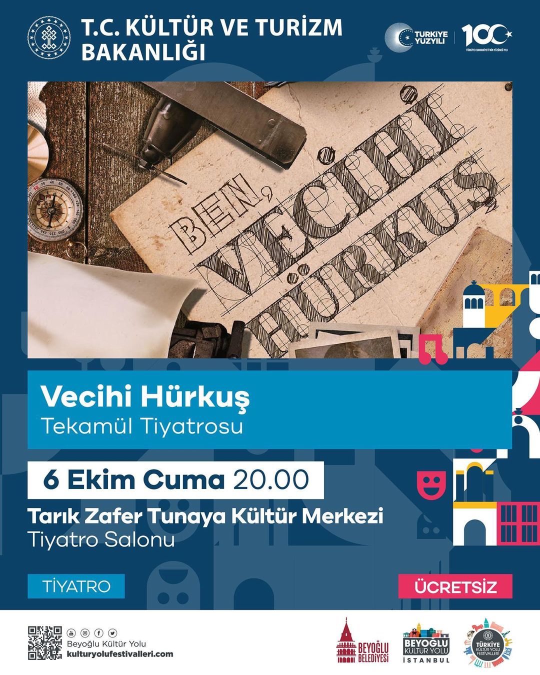 Beyoğlu Belediyesi - Vecihi Hürkuş Tekamül Tiyatrosu